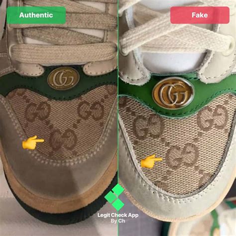 real gucci shoes an fake gucci|how to check gucci shoes.